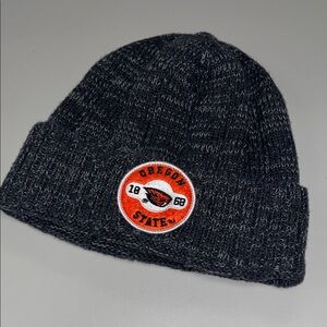 The Game Oregon State Beanie - Dark Gray w/ patch